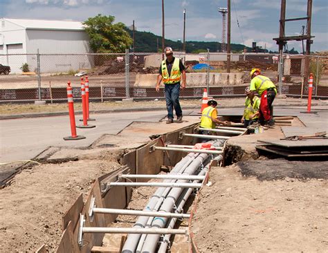 When an underground cable line needs to be installed or replaced